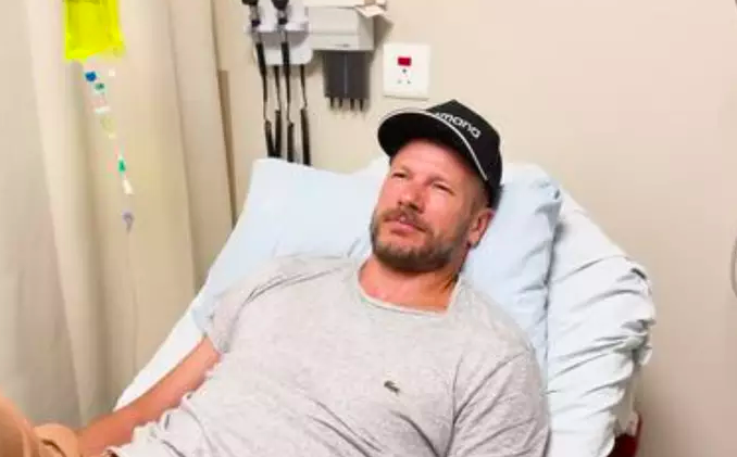 Rodrigo Hilbert passa por cirurgia de emergência após acidente em maratona de mountain bike