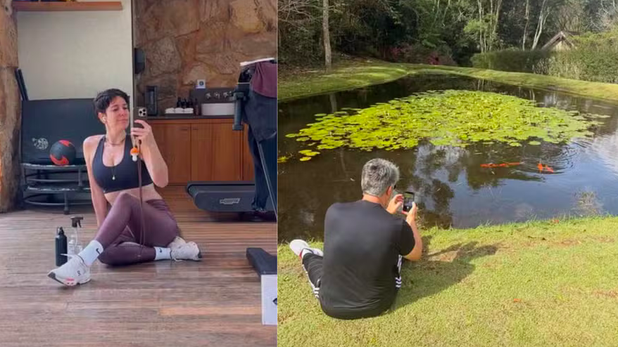 Natasha Dantas mostra primeiros dias da nova rotina ao lado de William Bonner