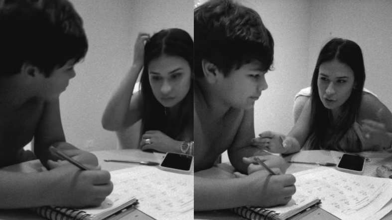 Simone Mendes diverte os fãs ao ajudar o filho com a lição de casa: "90 anos que saí da escola"